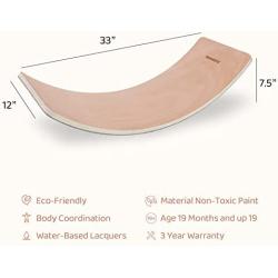 Asweets Wooden Wobble Balance Board For Kids,33