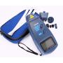 CyberTech 3 in 1 Tri-Mode Contact and Laser Non-Contact RPM Tach Digital Photo Tachometer and Linear Speed Surface Distance Measure Meter with Four Wheels