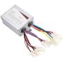 REOUG 500W Motor Brushed Speed Controller & Throttle Grip for Electric Bicycle Scooter Tricycle 36V