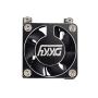 DKKY Aluminum Motor Cooling Fan 40-43mm Adjustable Dual Motor Mounts for ARRMA Axial TRAXXAS 1/10 RC Car 4274 4068 4268 Motor (Black Gold)