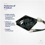 ForeverPRO WR60X10358 Fan Condenser DC for GE Refrigerator WR60X10339