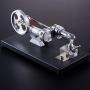 Sunnytech Hot Air Stirling Engine Education Toy Electricity Power Generator LED (FD03M)