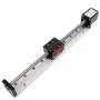 FUYU FSL30 Mini Linear Stage Small Slide Guide CNC Screw Lead Motion Table Motorized Nema 14 Stepper Motor[200mm Stroke]