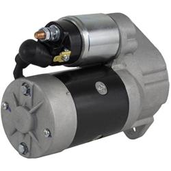 Rareelectrical NEW STARTER MOTOR COMPATIBLE WITH KOMATSU BULLDOZER D20A-7-M S/N 78604-UP YM129910-77020