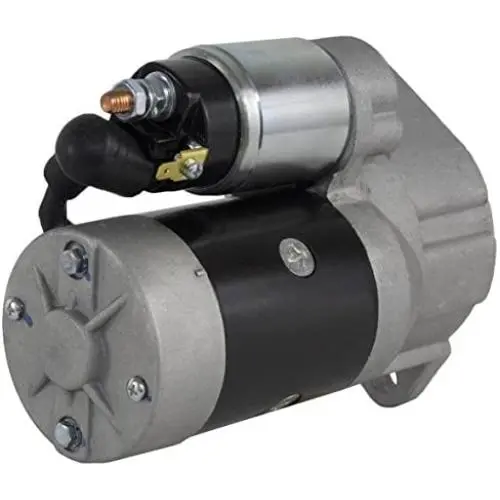 Rareelectrical NEW STARTER MOTOR COMPATIBLE WITH KOMATSU BULLDOZER D20A-7-M S/N 78604-UP YM129910-77020