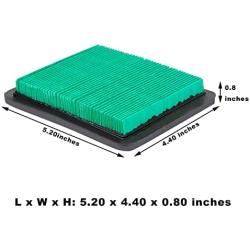 ZLKSKER 5pcs 17211-ZL8-023 Air Filters, Replacement for Honda Engine GC135 GC160 GC160A GC160LA GC160LE GC190 GC190A GC190LA GCV135 GCV160 GCV160A, Lawn Mower Air Cleaner