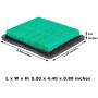 ZLKSKER 5pcs 17211-ZL8-023 Air Filters, Replacement for Honda Engine GC135 GC160 GC160A GC160LA GC160LE GC190 GC190A GC190LA GCV135 GCV160 GCV160A, Lawn Mower Air Cleaner