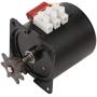 Egg Incubator Motor, 220V Automatic Incubator Hatching Machine Accessory Reversible Synchronous Eggs Turning Motor(with Gear)
