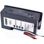DC 6V-30V 12V 24V MAX 8A 16kHz Adjustable PWM Motor Speed Controller Digtal Display DC Motor Control CV Governor Switch