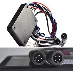 liteball RGB LED Light Controller 4 Core, Multiple Dynamic Modes Experience Control for RGB Rock Lights Wheel Rim Lights Motorcycle Strip Light Garden Lights Boat Lights