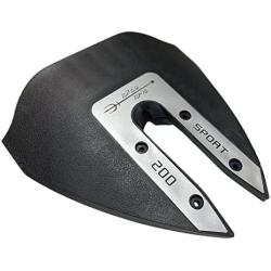 XR Marine Sport-200 Whale Tail Hydrofoil Stabilizer For Boat Outboards / SternDrives 9.9-300HP With Premium Black Plastic