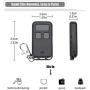 890MAX Universal Garage Door Remote Compatible with Purple/Red/Orange/Green/Yellow Learn Button Sears Craftsman Chamberlain Liftmaster 370LM 371LM 373LM 971LM 973LM 81LM 891LM 893LM (2 Pcs)