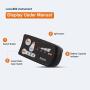 SOONALL 36V/48V Electric Bike Display Meter, Waterproof LED Display Meter with Motor Controller, Multi-Functions Display Control Panel for Bicycle Modification