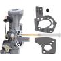 GLENPARTS Replacement Carburetor Compatible with Briggs and Stratton 498298 used on 135252 135292 135297 136202 Series