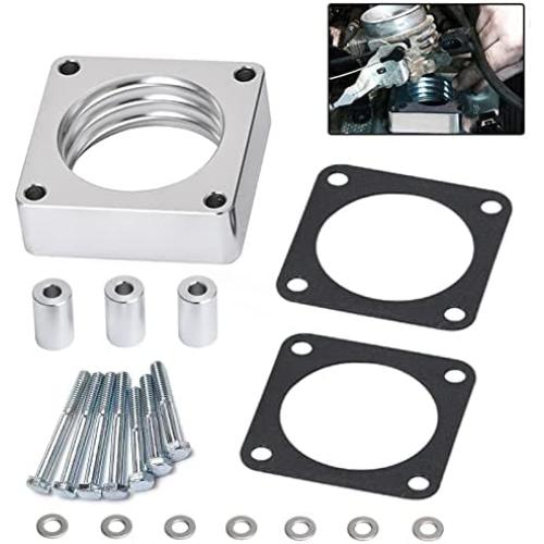 YESHMA Throttle Body Spacer Compatible with Jeep Wrangler TJ YJ 1987-2006, Throttle Body Spacer Compatible with Cherokee XJ 1984-2001