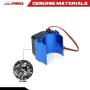 RC Motor Heatsink with 5V Cooling Fan for 1/10 Traxxas Axial Tamiya Losi 540 550 3650 Size Brushless Engine Motor?Remote Control Car Truck Buggy Crawler,Dark Blue