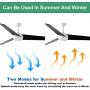 Homeybuff Ceiling Fan with Lights Remote Control, 60-Inch, DC Motor,6 Speed, Frosted Glass (3 Blades), Dimmable LED Light