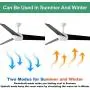 Homeybuff Ceiling Fan with Lights Remote Control, 60-Inch, DC Motor,6 Speed, Frosted Glass (3 Blades), Dimmable LED Light