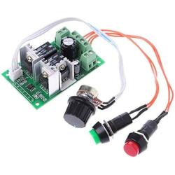 Stayhome 1pcs 5-30V PWM DC Motor Controller Forward Reverse Linear Actuator Governor Speed Control Self Reset 6V 12V 24V 10A