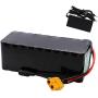 Wnicek 48V 10Ah Lithium-ion Battery Pack Suitable for 200W 250W 350W 500W 750W 1000W E-Bike Motors for Electric Scooter Electric Tools Moped Scooter with Charger