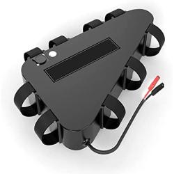 Jieoto Ebike Battery 36V 15AH/20AH withCharger for 700W 500W 350W 200W Motor, Triangle Lithium Battery for Electric Bike Battery
