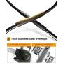 A-Premium Power Window Regulator with Motor Replacement for Buick LeSabre 2000-2005 Front Left Driver Side