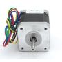 Nema 17 Stepper Motor 48mm 78oz-in 1.8A High Torque 52N.cm 2 Phase 1.8 Deg 4 Wire for 3D Printer/CNC Router XYZ Axis/Engraving Machine