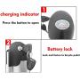 Jieoto E-Bike Lithium-ion Battery 48V 8AH 10AH 12AH 15AH Electric Bicycle Battery with Charger and BMS Protection Board Safe Lock, for Bike 250W 350W 500W 750W Motor