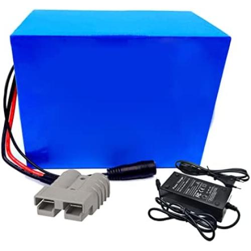 Jieoto 72V Ebike Lithium Battery 20Ah 30Ah 40Ah 50Ah 60Ah Waterproof Lithium-ion Battery Pack Customizable Battery Pack Fit for 1000W-5600W Bike Motors with Charger and BMS