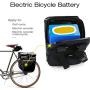 Wnicek 36V 15AH E-Bike Battery 15000mAh 10S 6P Waterproof PVC Lithium-ion Battery Pack Fits for 750W 500W 350W 250W 200W Bike Motor, with BMS Protection and Charger