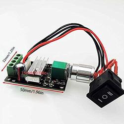 Eioflia Motor Speed Controller DC 6V 12V 24V 28V 3A 80W 1203BB PWM Motor Driver Reversing Switch Speed Adjustable Motor Speed Controller,DC Motor Speed Controller,Motor Controller,12V Motor Speed