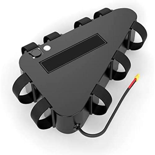Jieoto Ebike Battery 36V 15AH/20AH withCharger for 700W 500W 350W 200W Motor, Triangle Lithium Battery for Electric Bike Battery