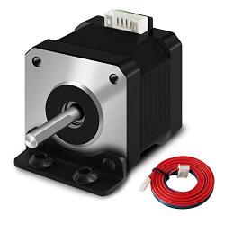 SIMAX3D Nema 17 Stepper Motor 42x38 17HS4401 with 39.3in(1Meter) Cable 1.5A 2Phase 4 Wires 1.8 Degree for Creality CR-10, Ender 3, Anet A8, Anycubic Mega Series 3D Printers and CNC Extruder