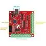 RATTMMOTOR 3 Axis USB Mach3 CNC Controller Kit, Nema23 Stepper Motor 57mm 3A 1.8Nm+CNC Motion Control Board Mach3 USB Card Signal Output 0-10V+TB6600 Driver 4.5A+350W 24V DC Switching Power Supply