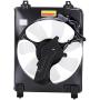 TYC 610970 Cooling Fan Assembly Compatible with 2006-2011 Honda Civic , Black