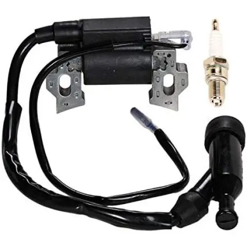 HIFROM Replacement Ignition Coil with Spark Plug Compatible with Harbor Freight Predator 212cc 6.5HP OHV Horizontal Engine 69730 69727 Go Kart HIFROM Replacement Ignition Coil with Spark Plug Compatible with Harbor Freight Predator 212cc 6.5HP OHV Horizontal Engine 69730 69727 Go Kart