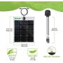 TP-solar Flexible Solar Panel 50W 24V/12V Monocrystalline Bendable - 50 Watt 12Volt Semi-Flexible Mono Solar Panels Charger Off-Grid for RV Boat Cabin Van Car Uneven Surfaces