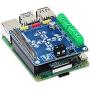SB New Motorshield for Raspberry Pi 3,2,1 and Zero This Expansion Board can Control up to 4 Motors or 2 Stepper Motor, 2 IR sensors and a Single ultrasonic Sensor.