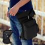 Augot Canvas Drop Leg Bag for Men Women, Multifunction Tactical Thigh Drop Leg Thigh Bag, Thigh Fanny Pack Motorcycle Leg Bag, Drop Hip Bag Thigh Purse for Men Women Outdoor Motor Bike Cycling Hiking