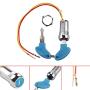 2 Pack 2 Wires Ignition Switch Key Starter Switch with 4 Keys ​On-Off for Electric Scooter ATV Moped Go Kart