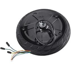 GLDYTIMES 8 inch Durable Shockproof Anti-skid Tire Compatible for Segway Ninebot Es1 Es2 Es3 Es22 Es4 Electric Scooter Structure Explosion-proof Motor Wheels
