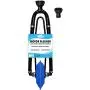 Seaworks Dual Feed Muff Style Boat Motor Flusher | Use for Antifreeze Winterization or Common Water Flush | 5/8 Inch Standard Garden Hose Connection (Blue)