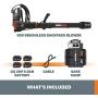 Aspirateur à Dos Sans Fil Worx Nitro 80V Brushless Power Share avec Base Camp - WG572 (Batteries & Chargeur Inclus) Aspirateur à Dos Sans Fil Worx Nitro 80V Brushless Power Share avec Base Camp - WG572 (Batteries & Chargeur Inclus)
