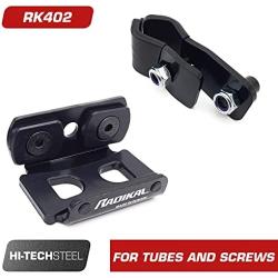 RADIKAL RK402 Motorbike Transport Bracket for Disc Lock RK10 RK14S to Mount on Tubes and Screws