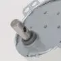 Fielect 2Pcs Synchronous Motor AC 110V Turntable Motor CW/CCW Direction 4W 10-12RPM TYC-50 Horizontal Hole Shaft