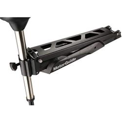 MotorGuide 940200060 X3 Freshwater Bow Mount Trolling Motor — Cable Steer, Foot-Control — 45-Inch Shaft, 45-Pound Peak Thrust