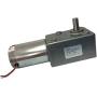 BEMONOC Electric DC Worm Gear Motor 24V Metal Gear Motor High Torque 130kg.cm 20 RPM with Gearbox 10mm Out Shaft for BBQ Replacements