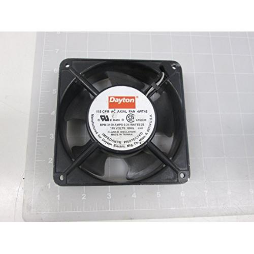 Dayton 4WT46 Fan, 115 CFM, 115 V