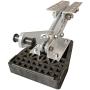 Boat Outboard Motor Bracket Stainless Steel Marine Auxiliary Heavy Duty Black 7953