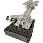 Boat Outboard Motor Bracket Stainless Steel Marine Auxiliary Heavy Duty Black 7953